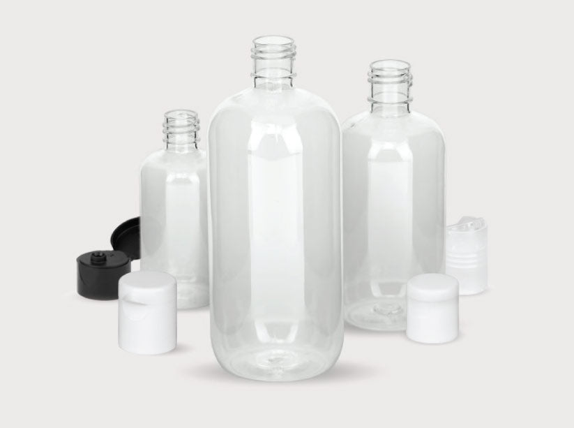 PET Plastic Bottle's & Closures