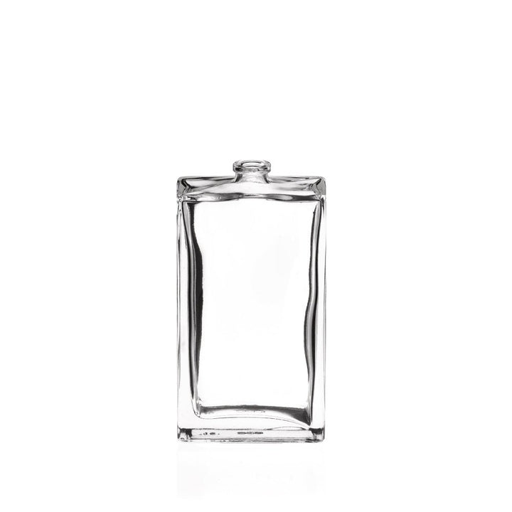 100ml Clear Glass Rectangle Everest Bottle - Glass - Fragrance Glass - Coloured Bottles