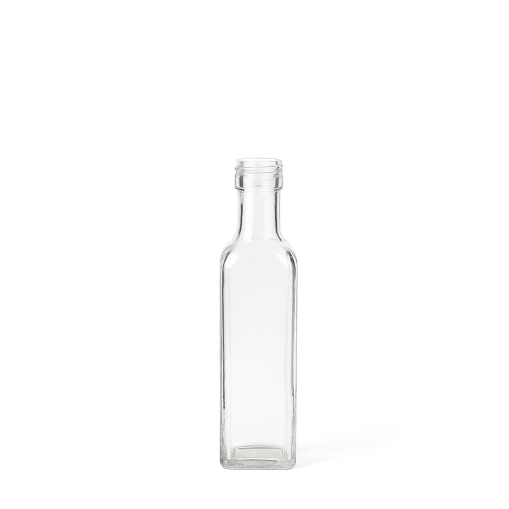 100ml Clear Marasca Glass (24mm Neck) - Bottle - Coloured Bottles
