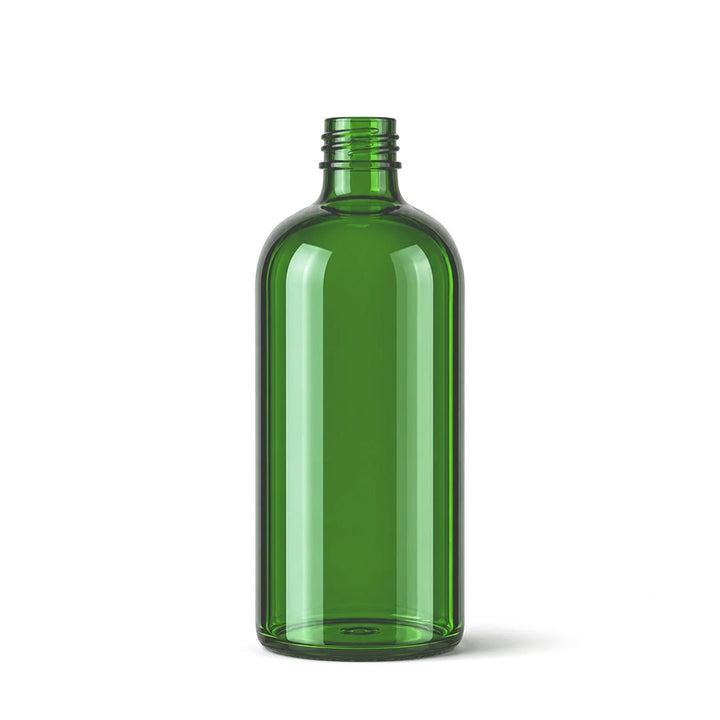 100ml Green Glass Tall Dropper Bottle - Glass - Aromatherapy Glass - Coloured Bottles