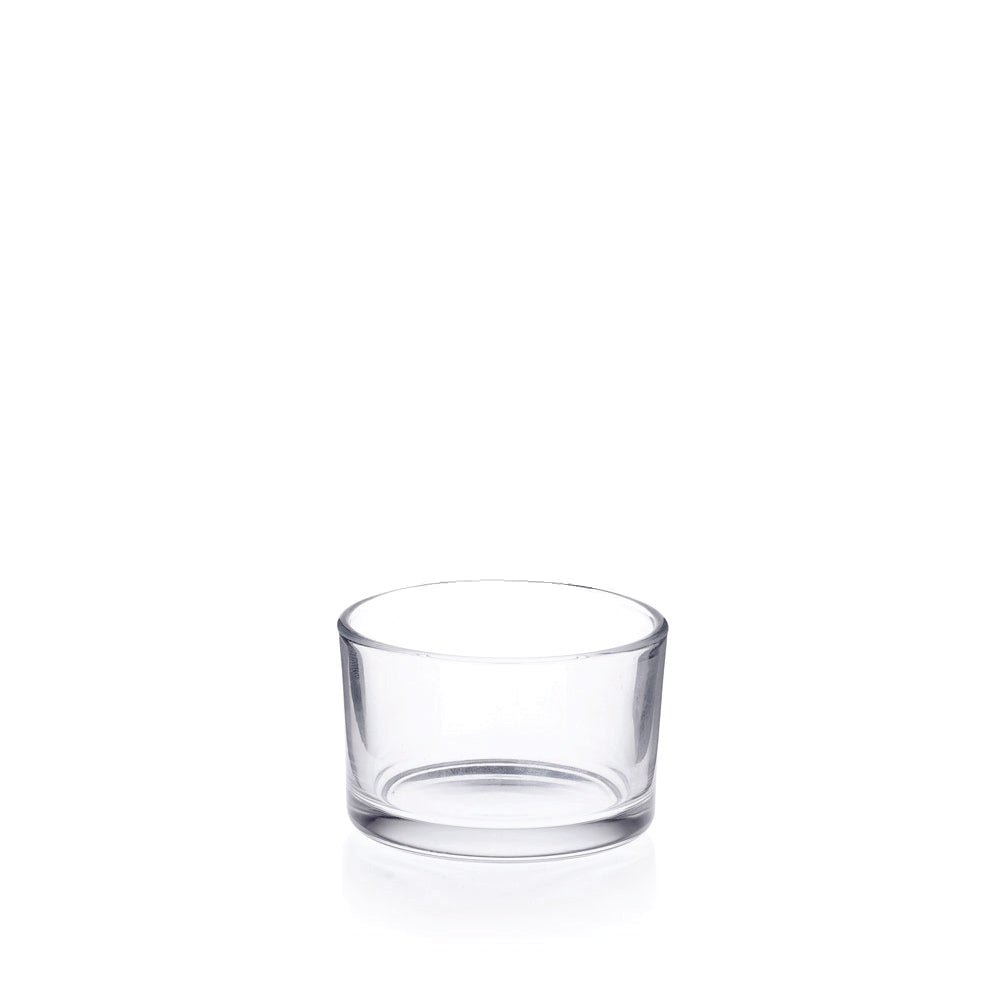 10cl Clear Travel Candle Glass - Glass - Candle Glass - Coloured Bottles