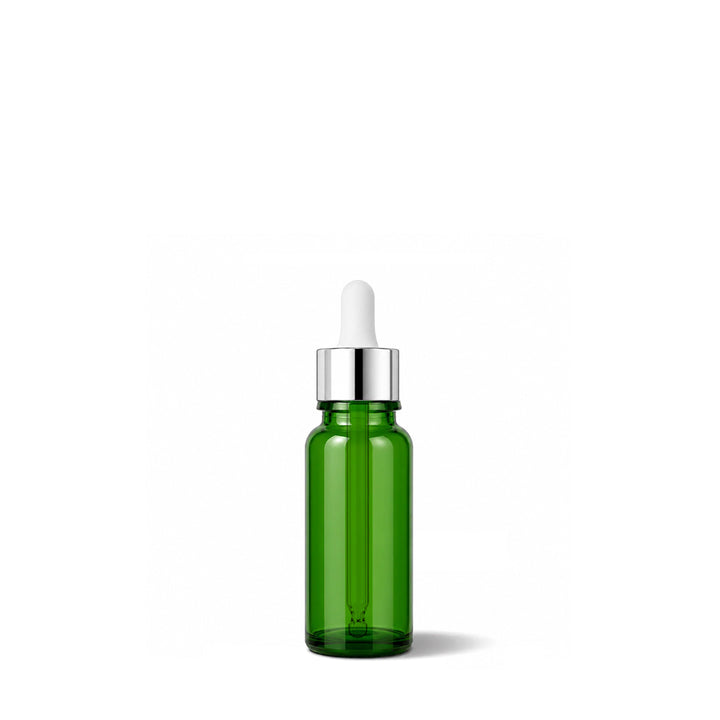 10ml Green Glass Dropper Bottle - Glass - Aromatherapy Glass - Coloured Bottles