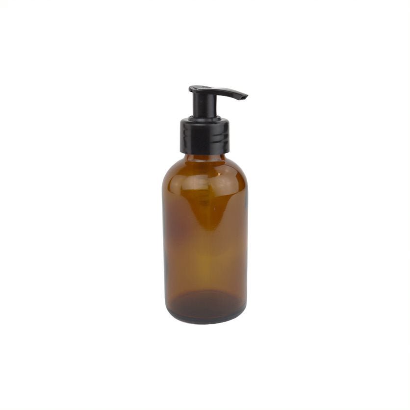 150ml Amber Glass Boston Round Bottle - Glass - Medical Glass - Coloured Bottles
