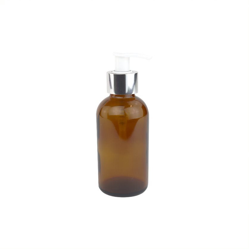 150ml Amber Glass Boston Round Bottle - Glass - Medical Glass - Coloured Bottles