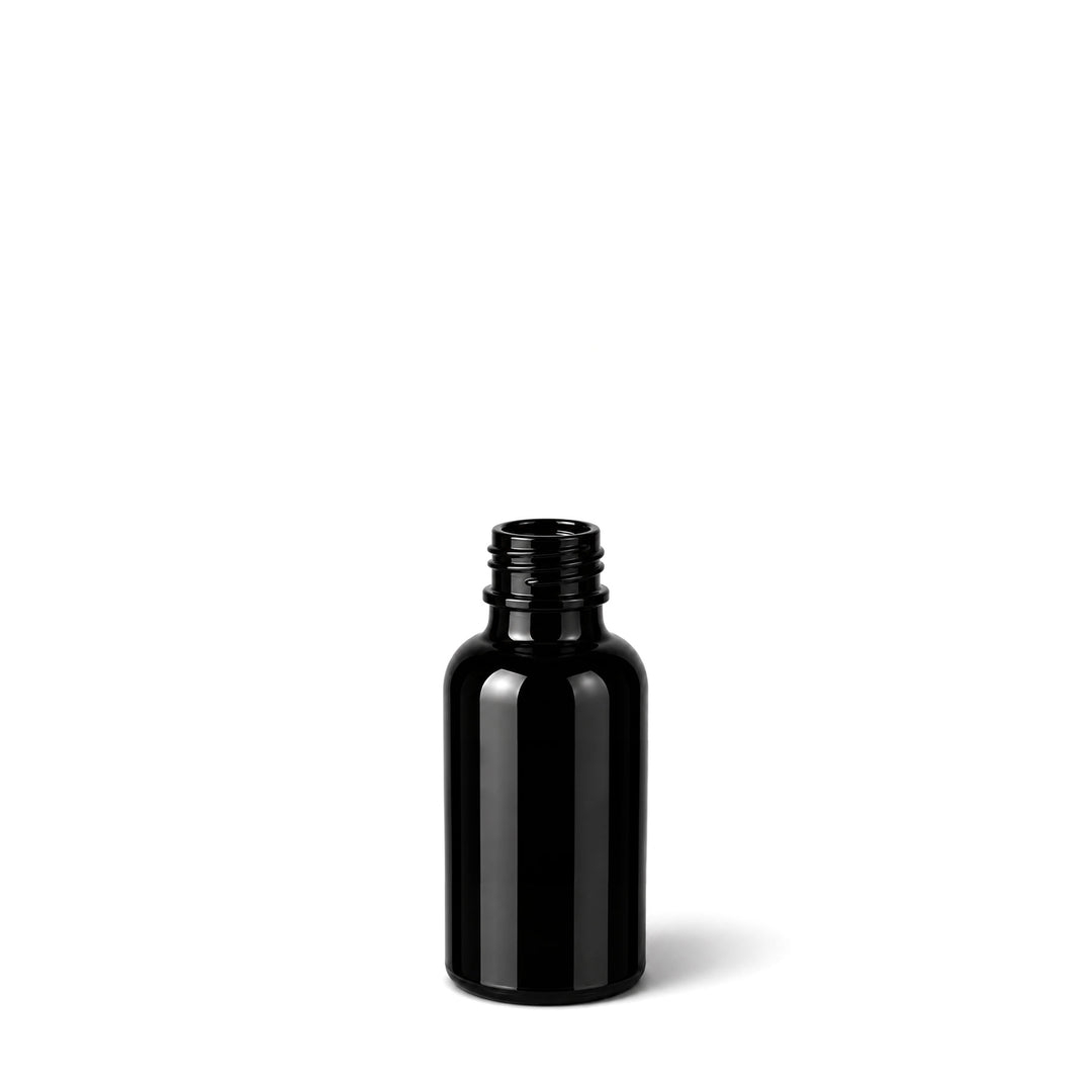15ml Black Glass Dropper Bottle - Glass - Aromatherapy Glass - Coloured Bottles