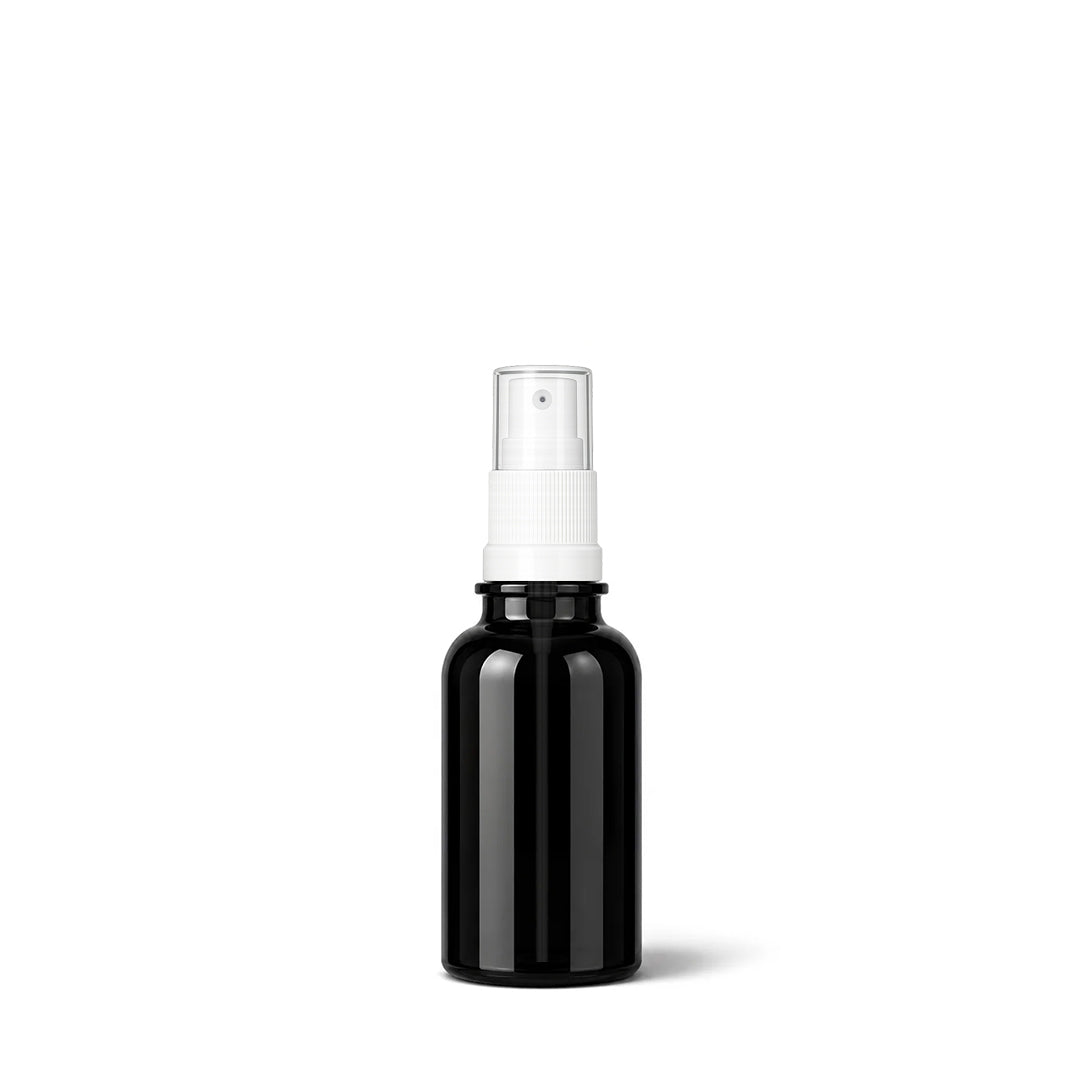 15ml Black Glass Dropper Bottle - Glass - Aromatherapy Glass - Coloured Bottles