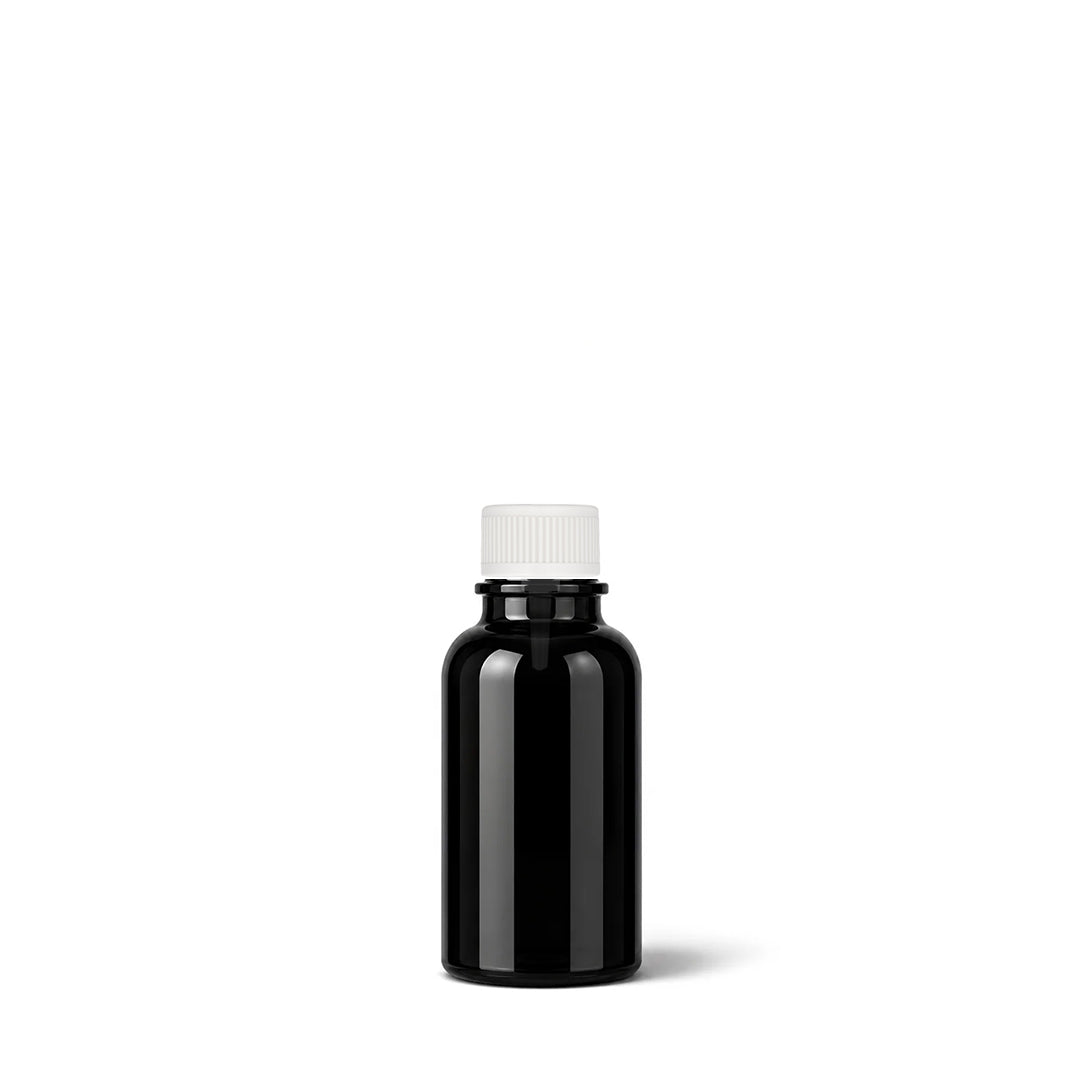 15ml Black Glass Dropper Bottle - Glass - Aromatherapy Glass - Coloured Bottles