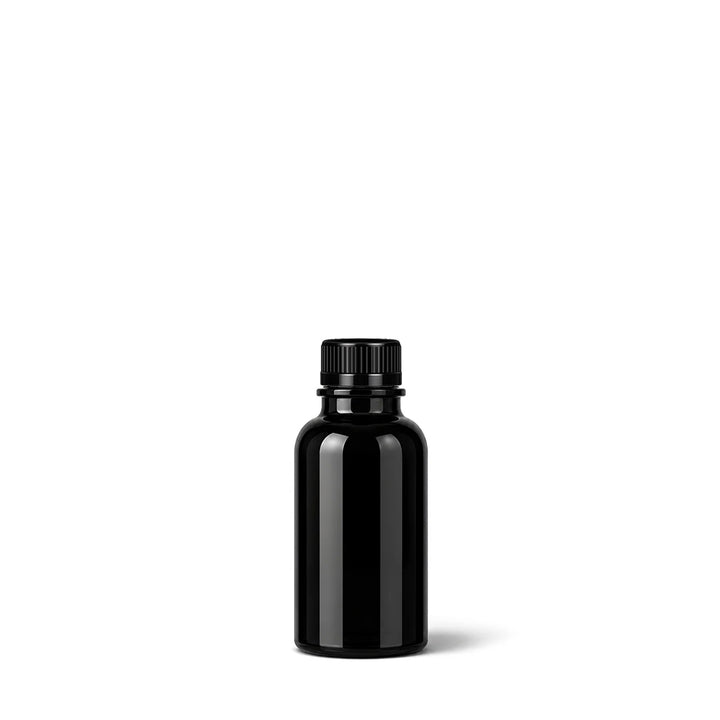 15ml Black Glass Dropper Bottle - Glass - Aromatherapy Glass - Coloured Bottles