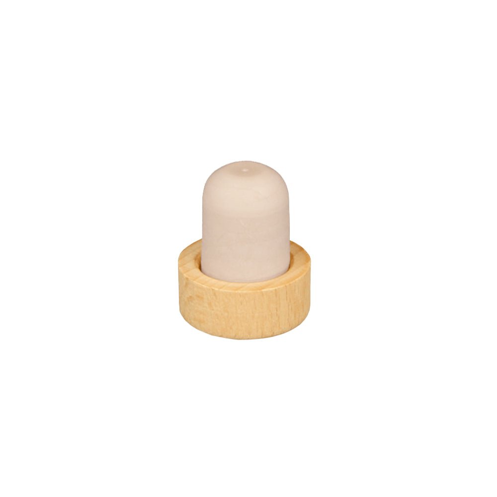 19mm Synthetic Smooth Wooden Headed Cork (29x13x19) - Caps - Corks - Coloured Bottles