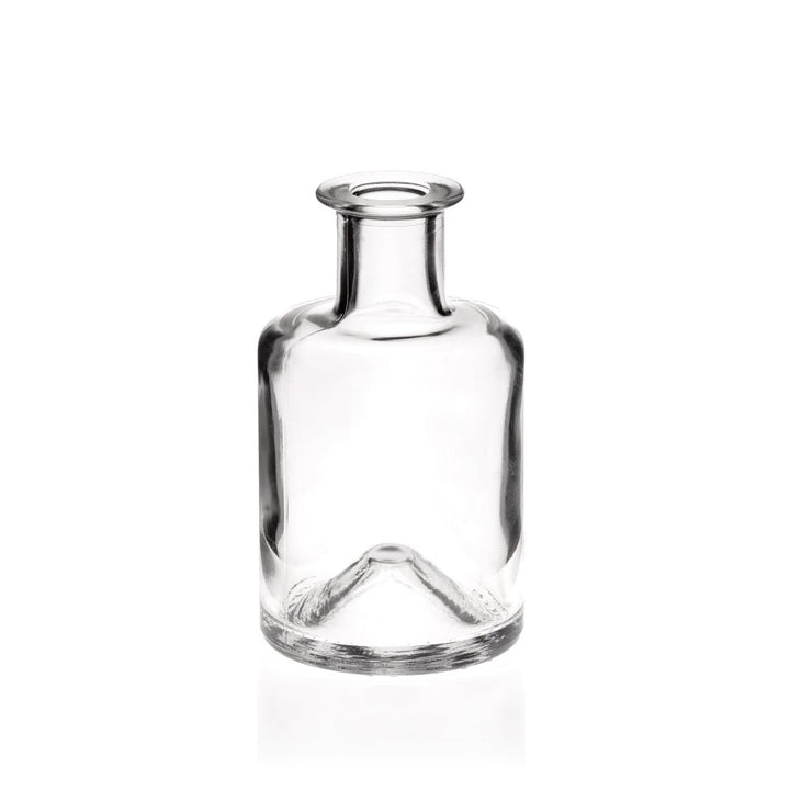 200ml Clear Glass Herbalist Bottle (Cork Neck) - Glass - Food Glass - Coloured Bottles
