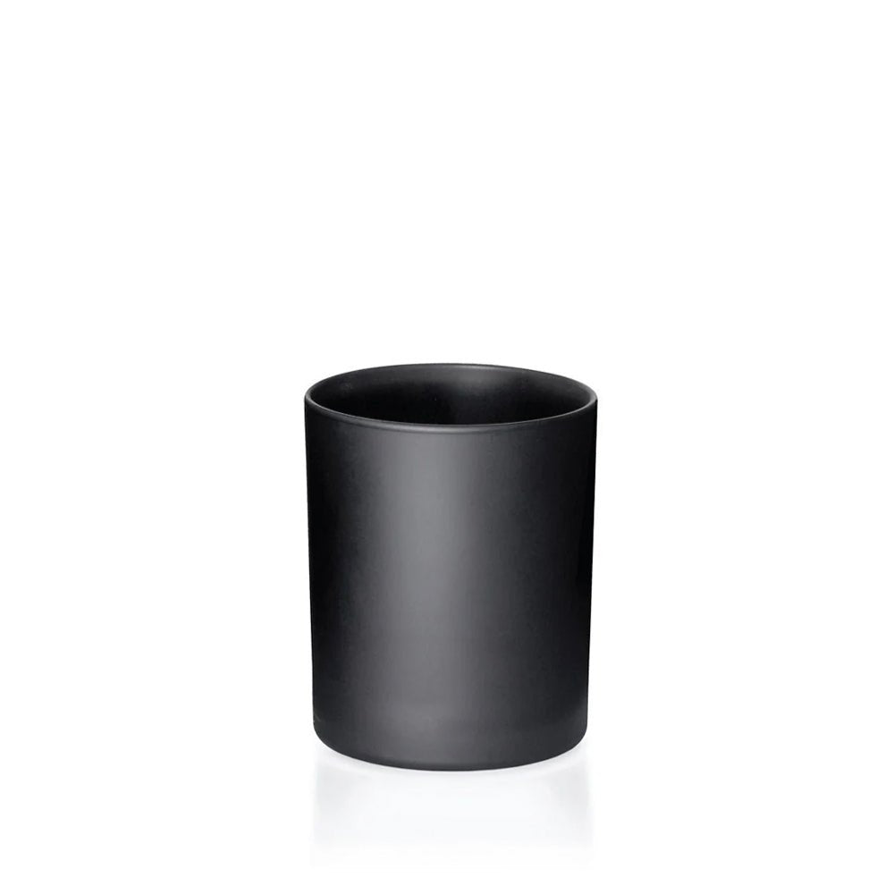 20cl Matt Black Karen Candle Glass - Glass - Candle Glass - Coloured Bottles