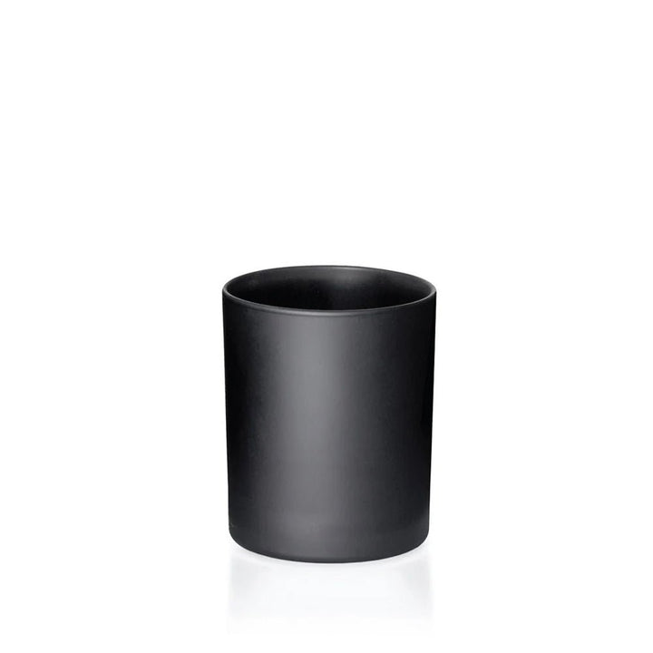 20cl Matt Black Karen Candle Glass - Glass - Candle Glass - Coloured Bottles