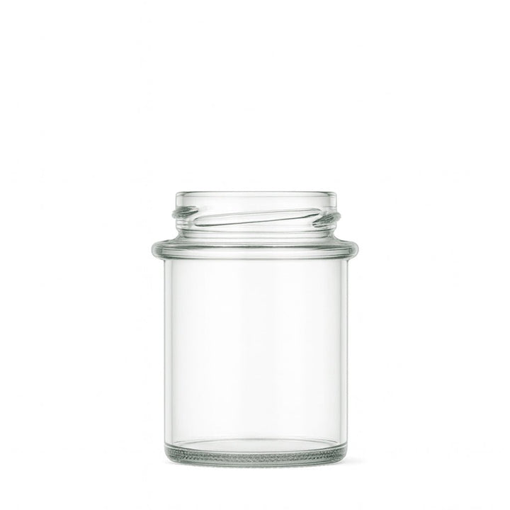 212ml Clear Glass Bonta Jar - Glass - Food Glass - Coloured Bottles