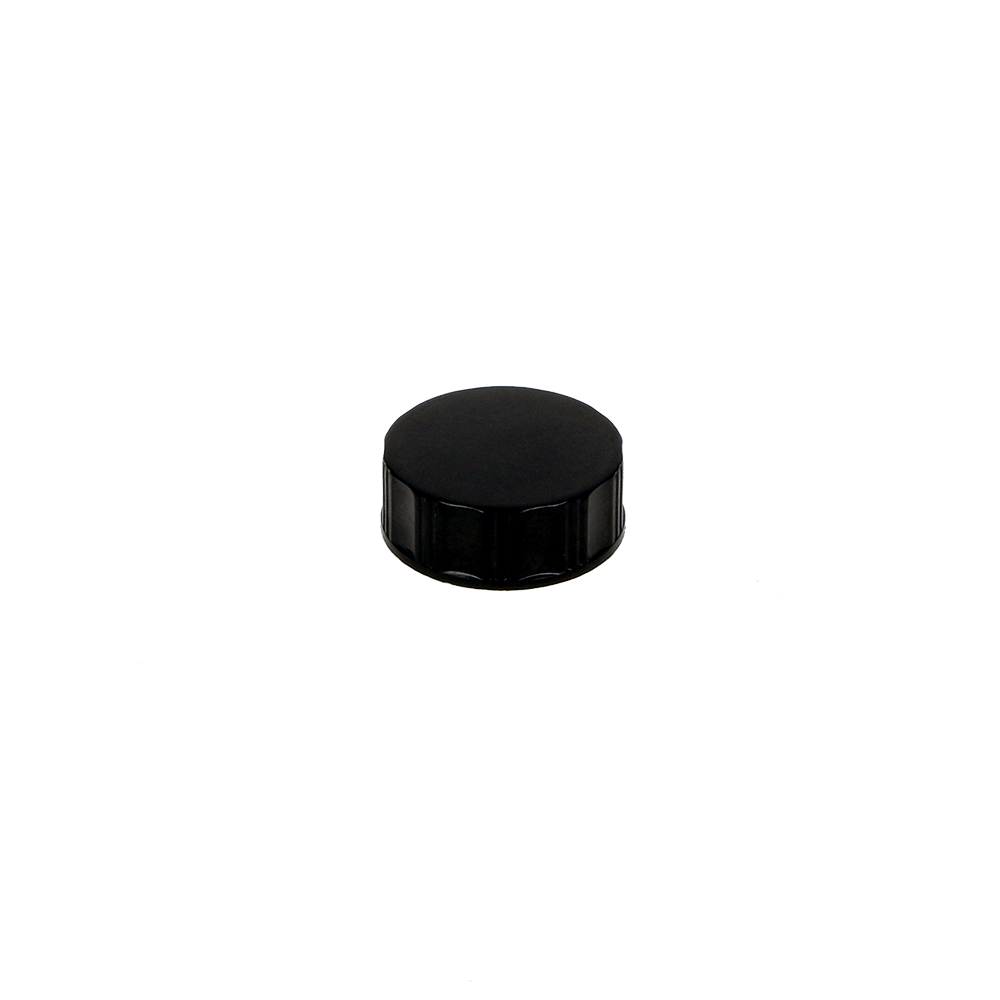 28R3 Black Bakelite Lid (New Listing) - Caps - Bakelite Caps - Coloured Bottles