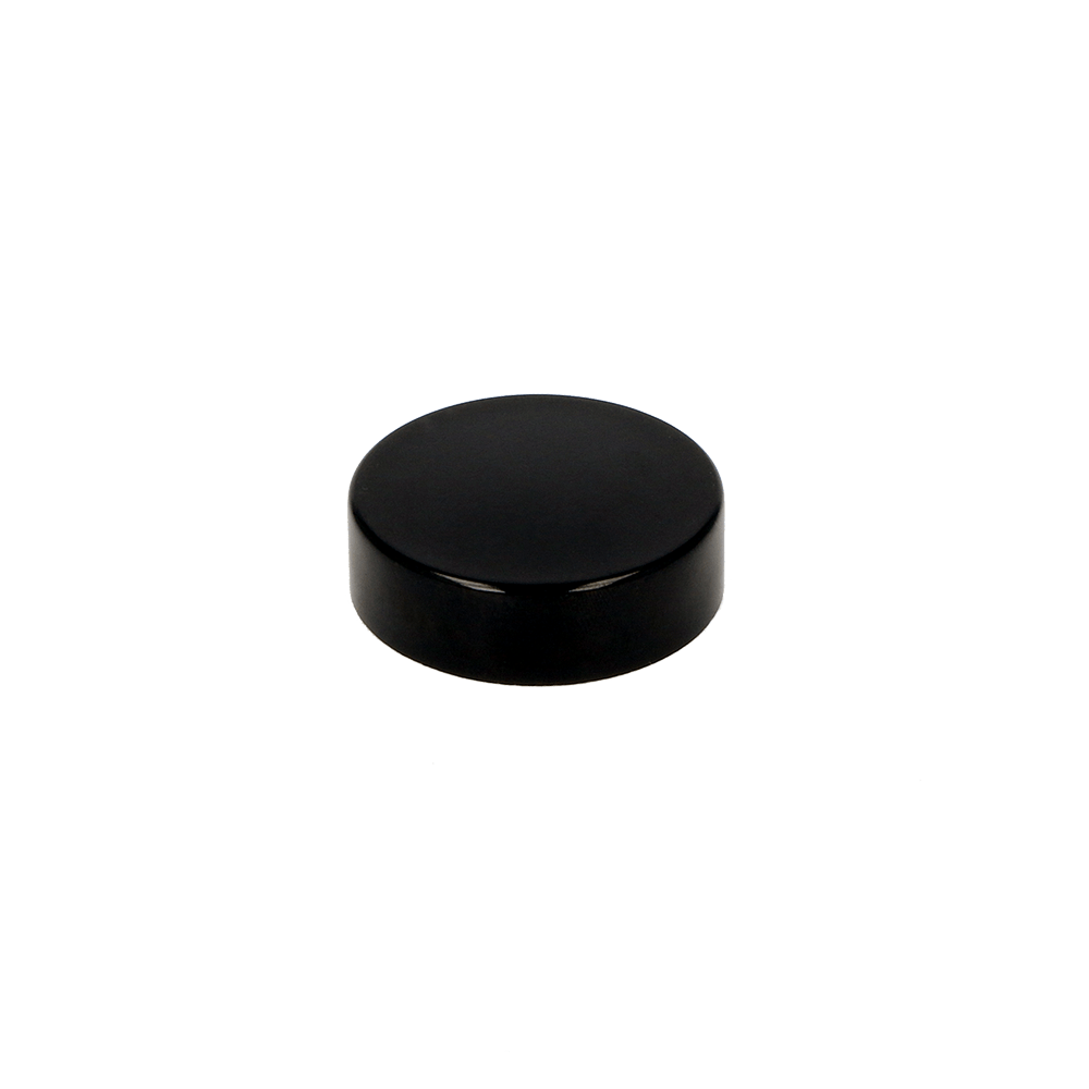 38R3 Black Bakelite Lid - Caps - Bakelite Caps - Coloured Bottles