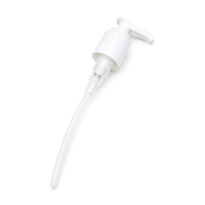 24/410 White Screw Lotion Pump - Pumps - Coloured Bottles