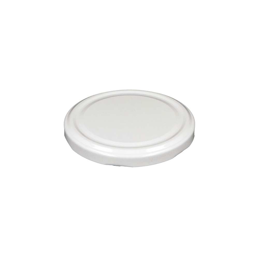 T/O 82 White Lid for Jar - Caps - Food Caps - Coloured Bottles