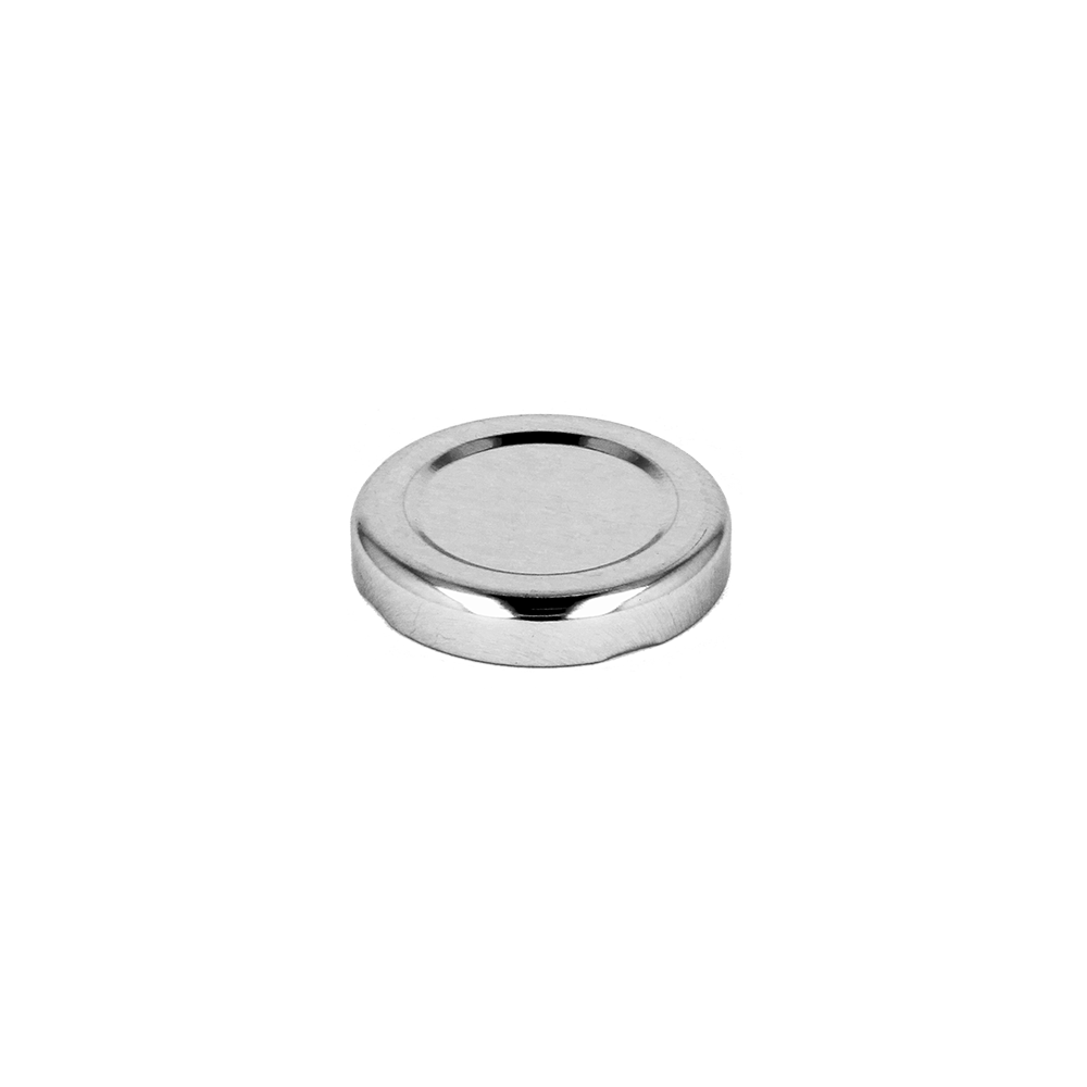 T/O 53 Silver Lid for Jar - Caps - Food Caps - Coloured Bottles