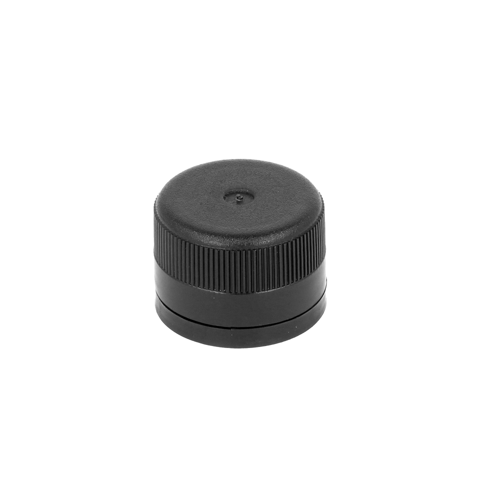 31.5mm Black Plastic Pourer Cap T/E - Caps - Food Caps - Coloured Bottles
