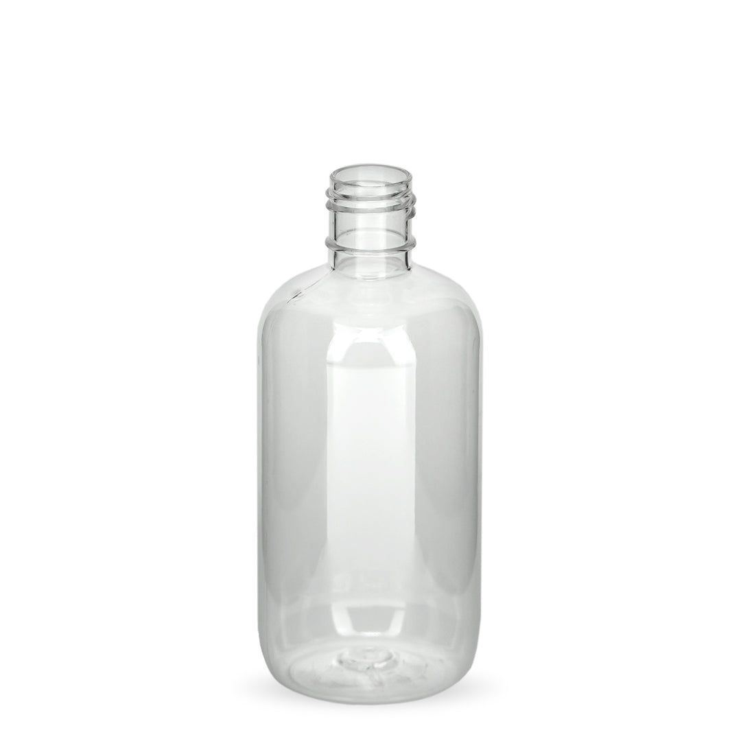 250ml Boston Plastic Bottle - Glass - Fragrance Glass - Coloured Bottles