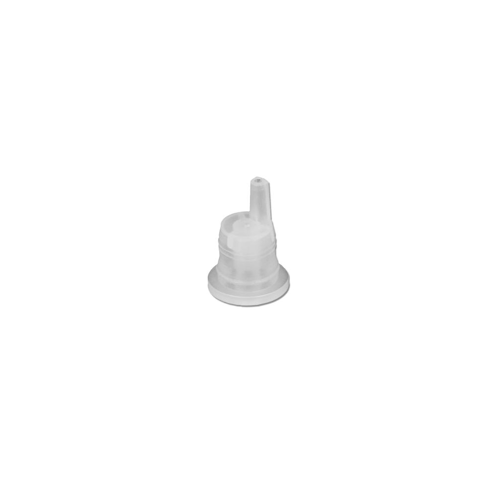 GL18 0.9mm Insert Dripper Plug to work with 18mm Aluminium Cap - Caps - Dropper Caps - Coloured Bottles