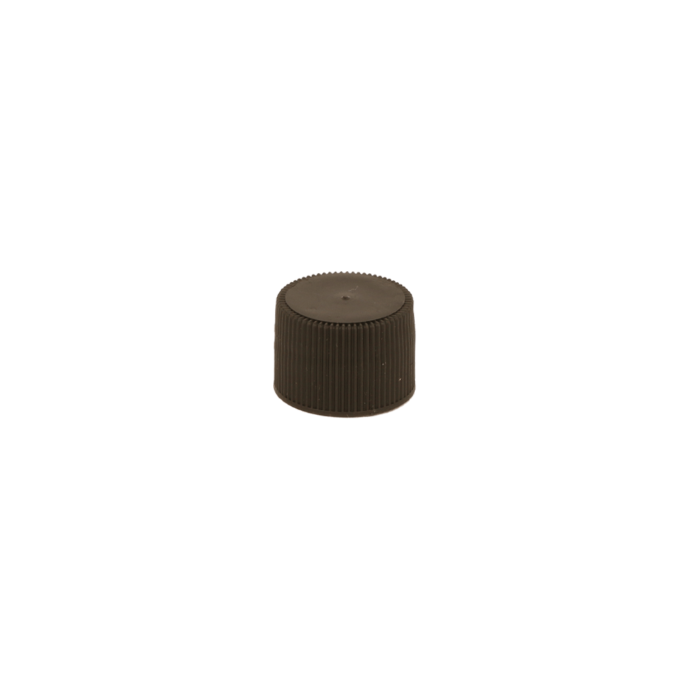 PP28 Black Polypropylene Cap - Caps - Dropper Caps - Coloured Bottles