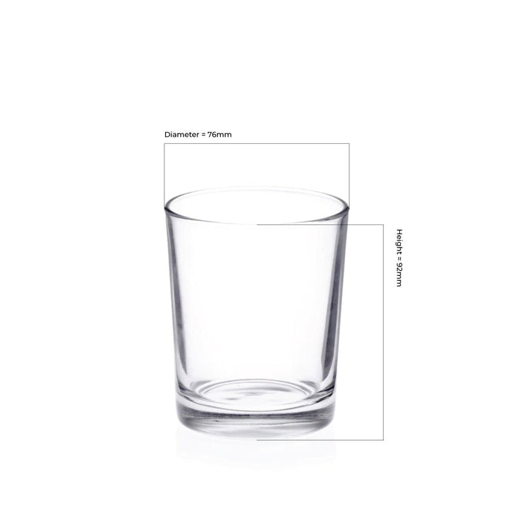 27cl Clear Stockholm Candle Glass - Glass - Candle Glass - Coloured Bottles