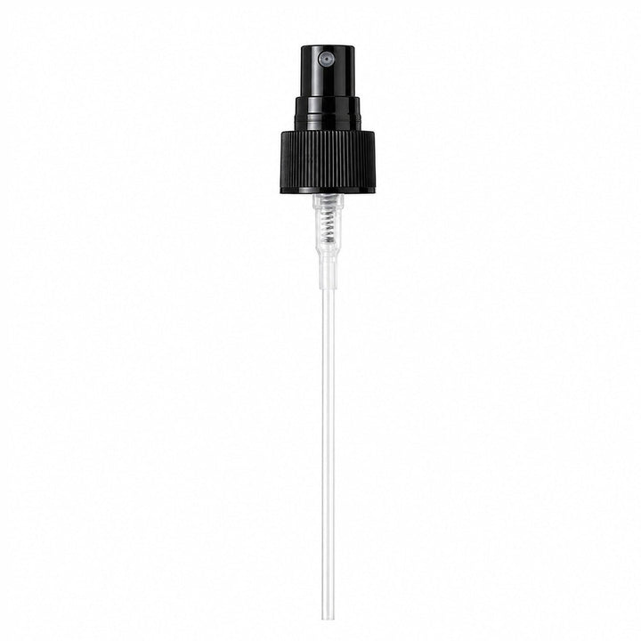 28R3 Black Atomiser - Caps - Sprays & Pumps - Coloured Bottles