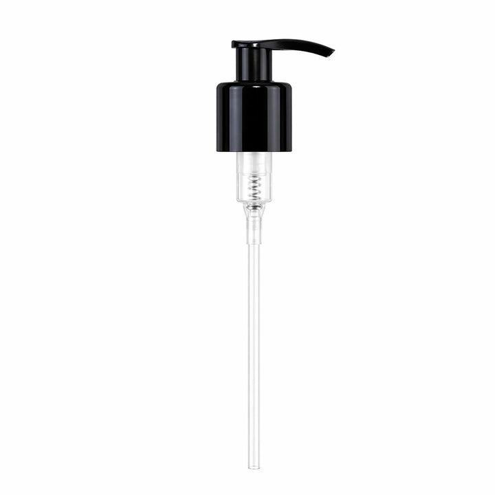 28R3 Black Lotion Pump - Caps - Sprays & Pumps - Coloured Bottles