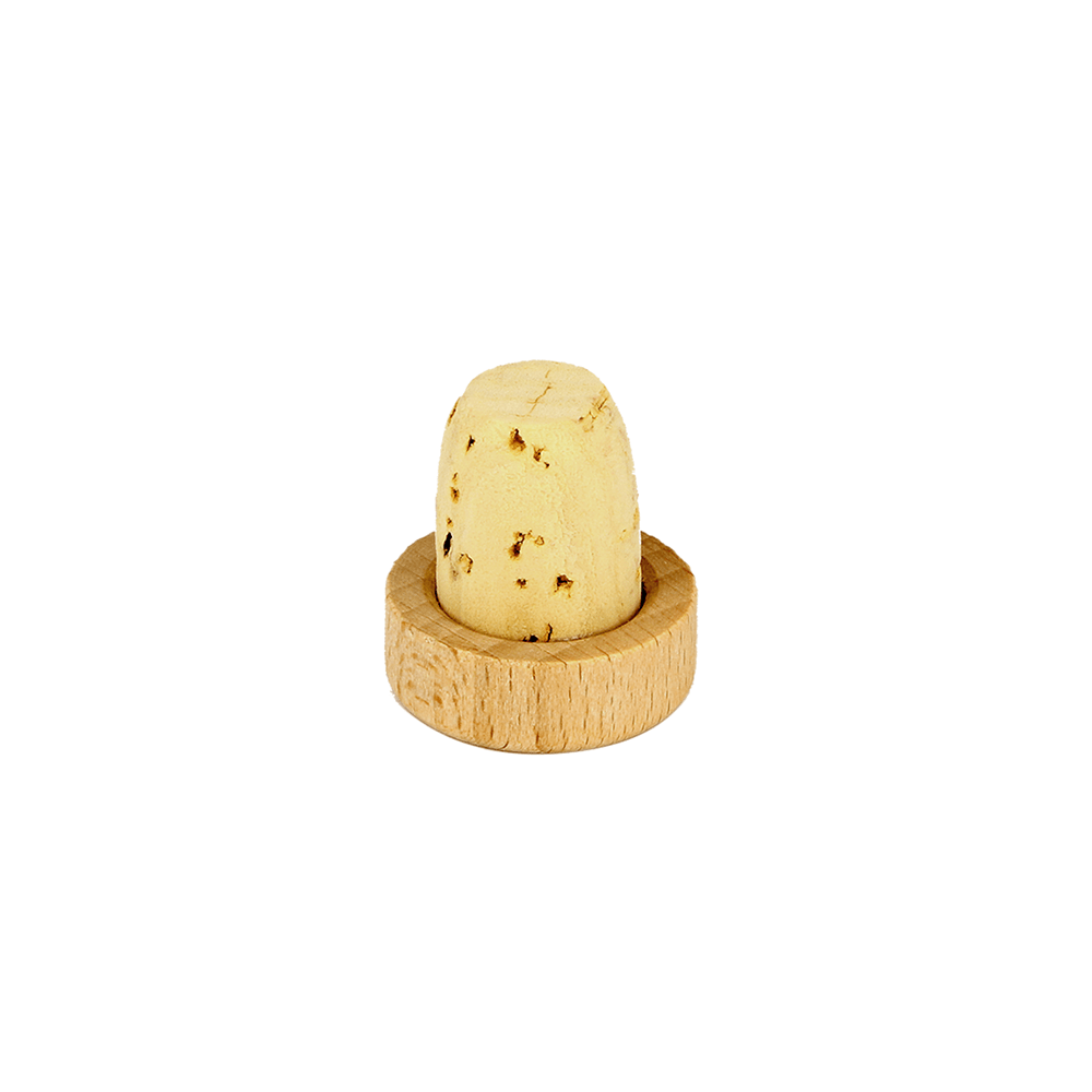 19mm Wooden Headed Cork (No.15) - Caps - Corks - Coloured Bottles