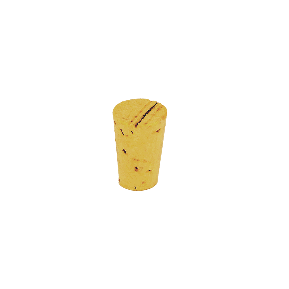 16mm Natural Tapered Cork (No.22) - Caps - Corks - Coloured Bottles