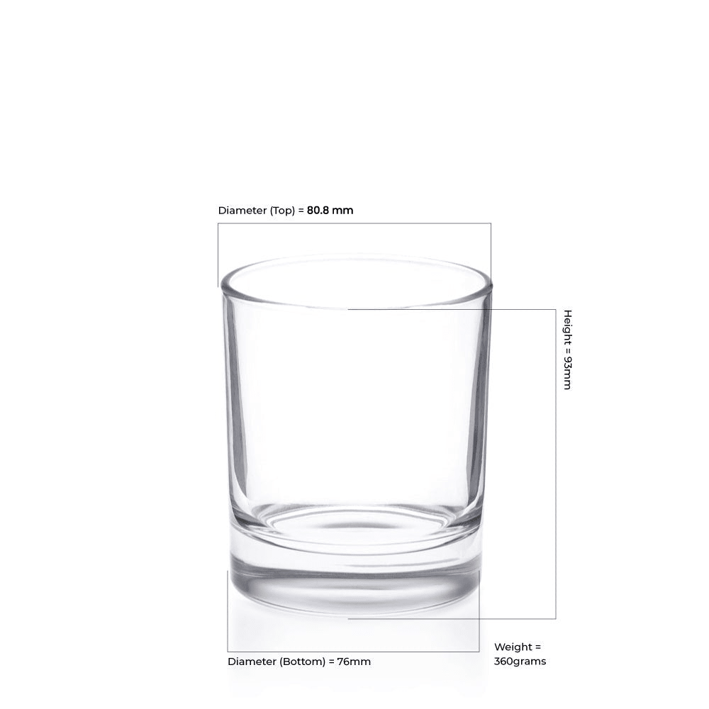 30cl Clear Lucy Candle Glass Pallet - 1440 units - Glass - Candle Glass - Coloured Bottles