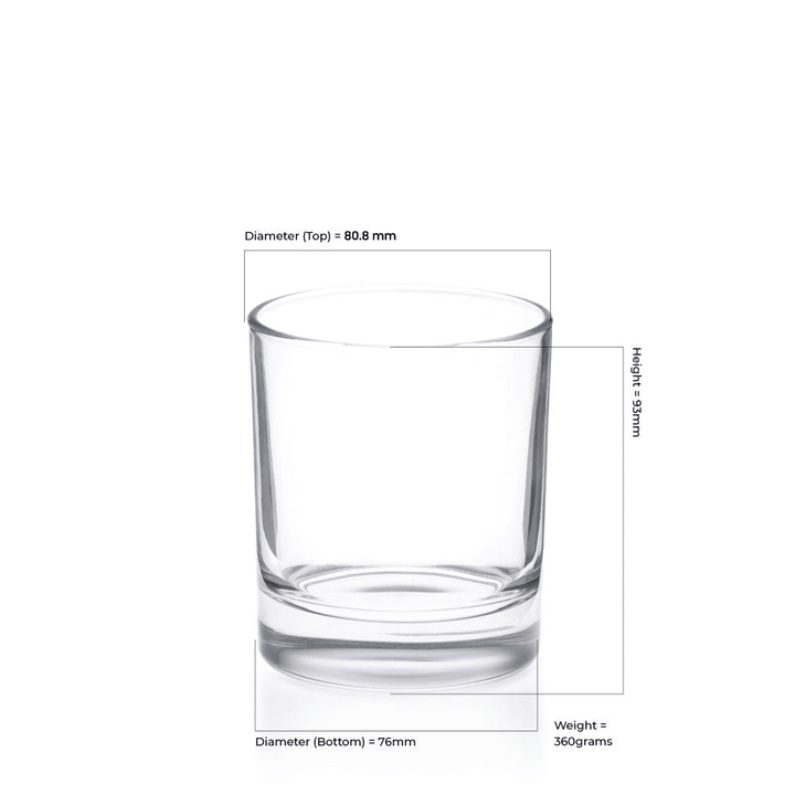 30cl Clear Lucy Candle Glass Pallet - 1440 units - Glass - Candle Glass - Coloured Bottles