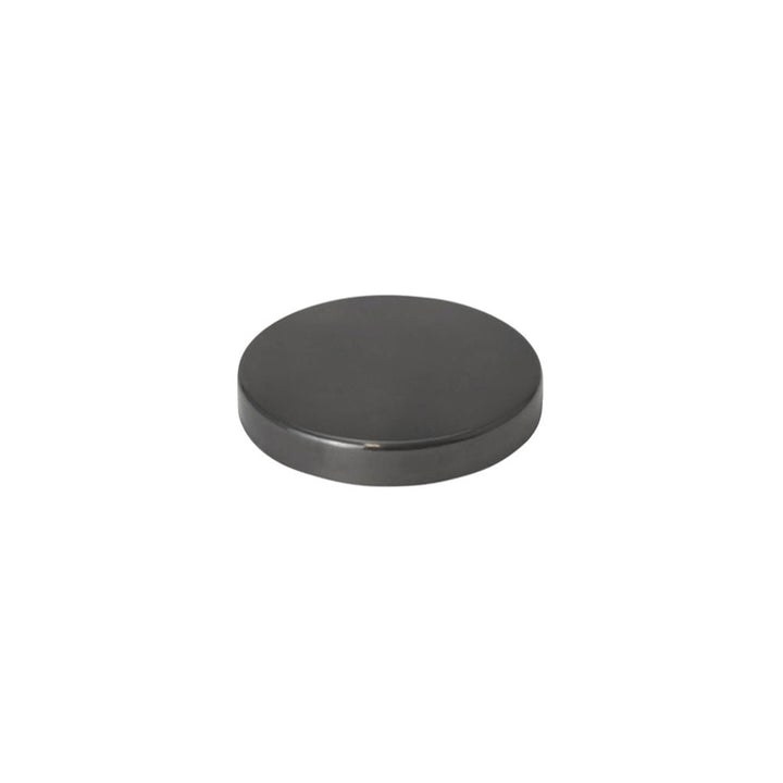 30cl Karen Black Nickel Polished Candle Lid - Caps - Candle Lids - Coloured Bottles