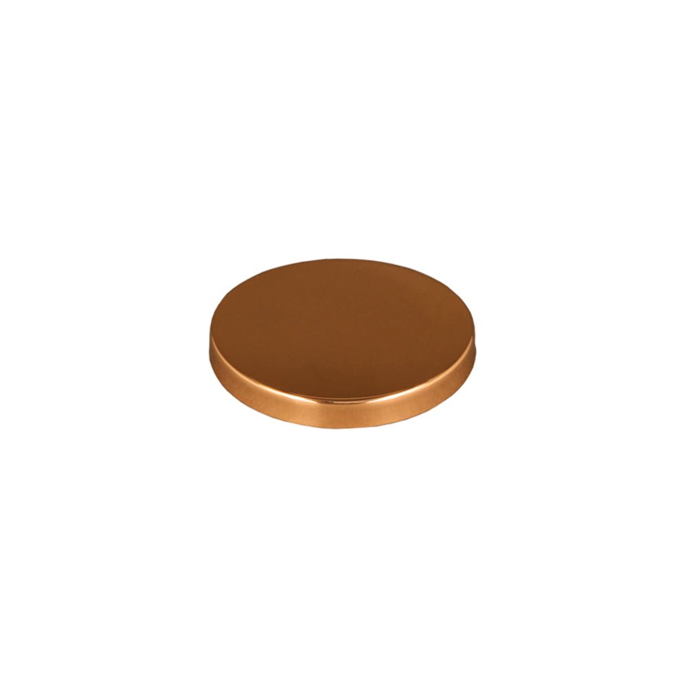 30cl Karen Copper Polished Candle Lid - Caps - Candle Lids - Coloured Bottles