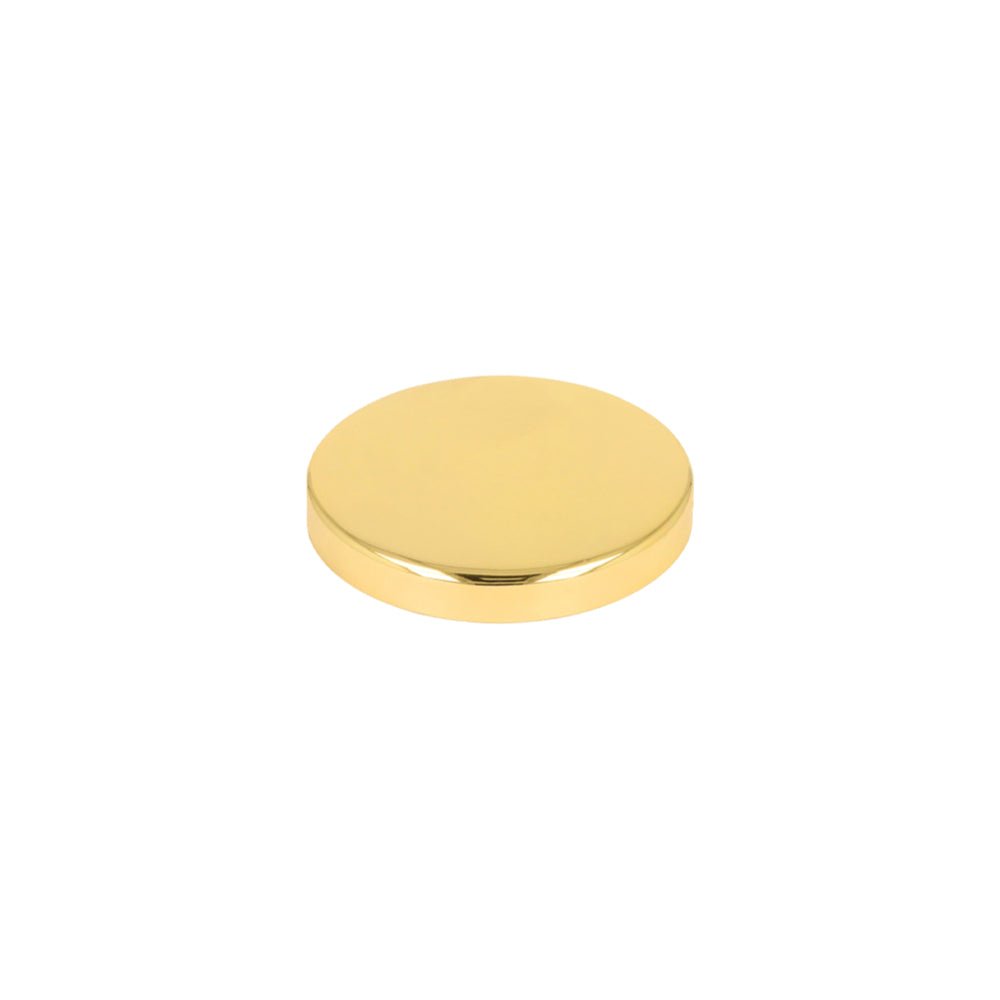 30cl Karen Gold Polished Candle Lid with Silicon Seal - Caps - Candle Lids - Coloured Bottles