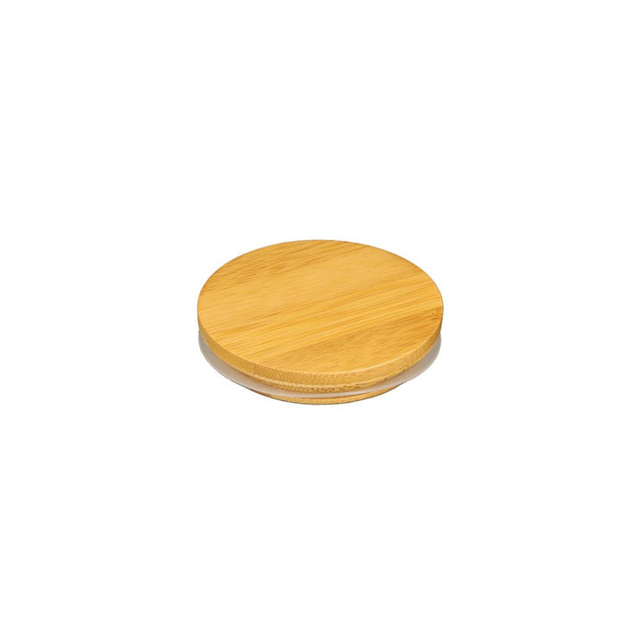 30cl Karen Wooden Candle Lid With Rubber Seal - Caps - Candle Lids - Coloured Bottles