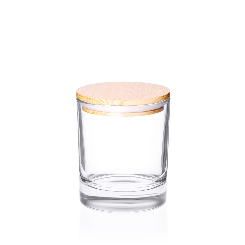 30cl Clear Karen / Lucy Candle Glass - Glass - Candle Glass - Coloured Bottles