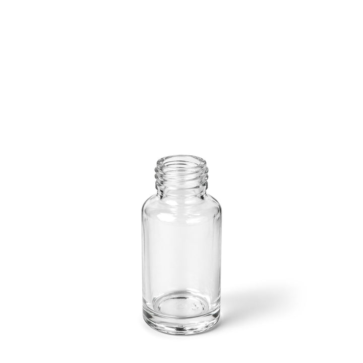 30ml Clear Glass Cosmetic Bottle (24R3) - Glass - Cosmetic Glass - Coloured Bottles