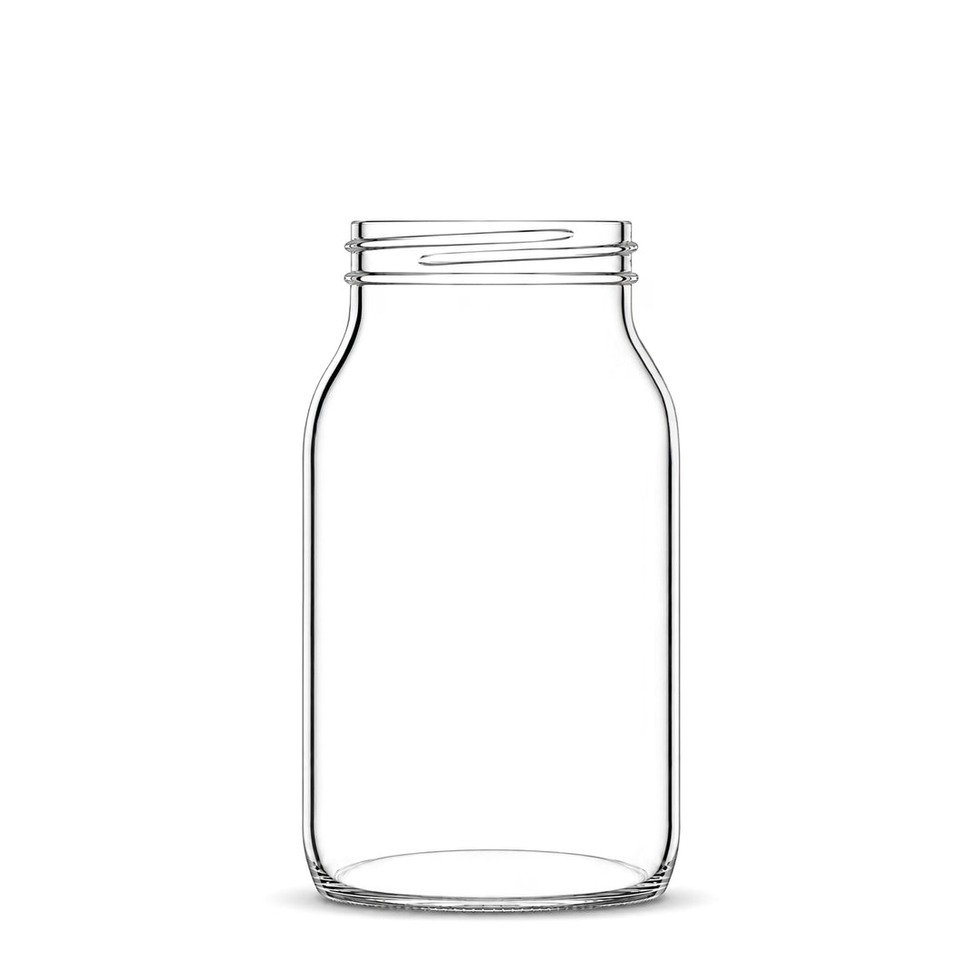500 ml Klarglas-Pulverbehälter