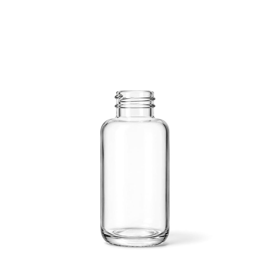 50ml Clear Glass Cosmetic Bottle ( 24R3) - Glass - Cosmetic Glass - Coloured Bottles