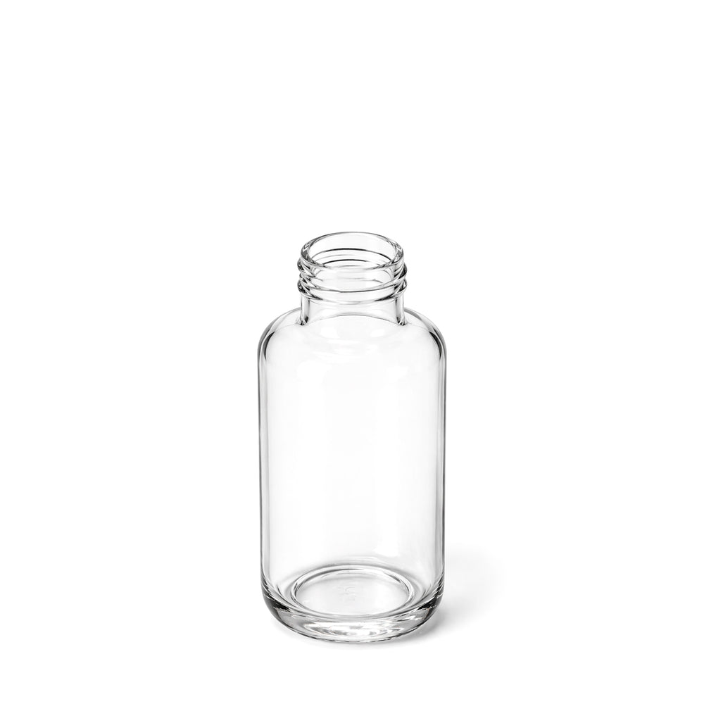 50ml Clear Glass Cosmetic Bottle ( 24R3) - Glass - Cosmetic Glass - Coloured Bottles