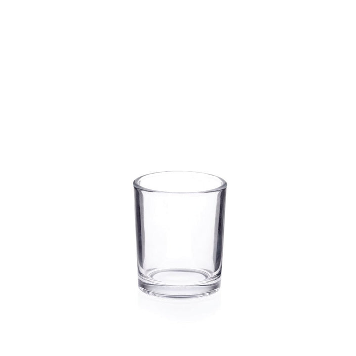 9cl Clear Meredith Candle Glass - Glass - Candle Glass - Coloured Bottles