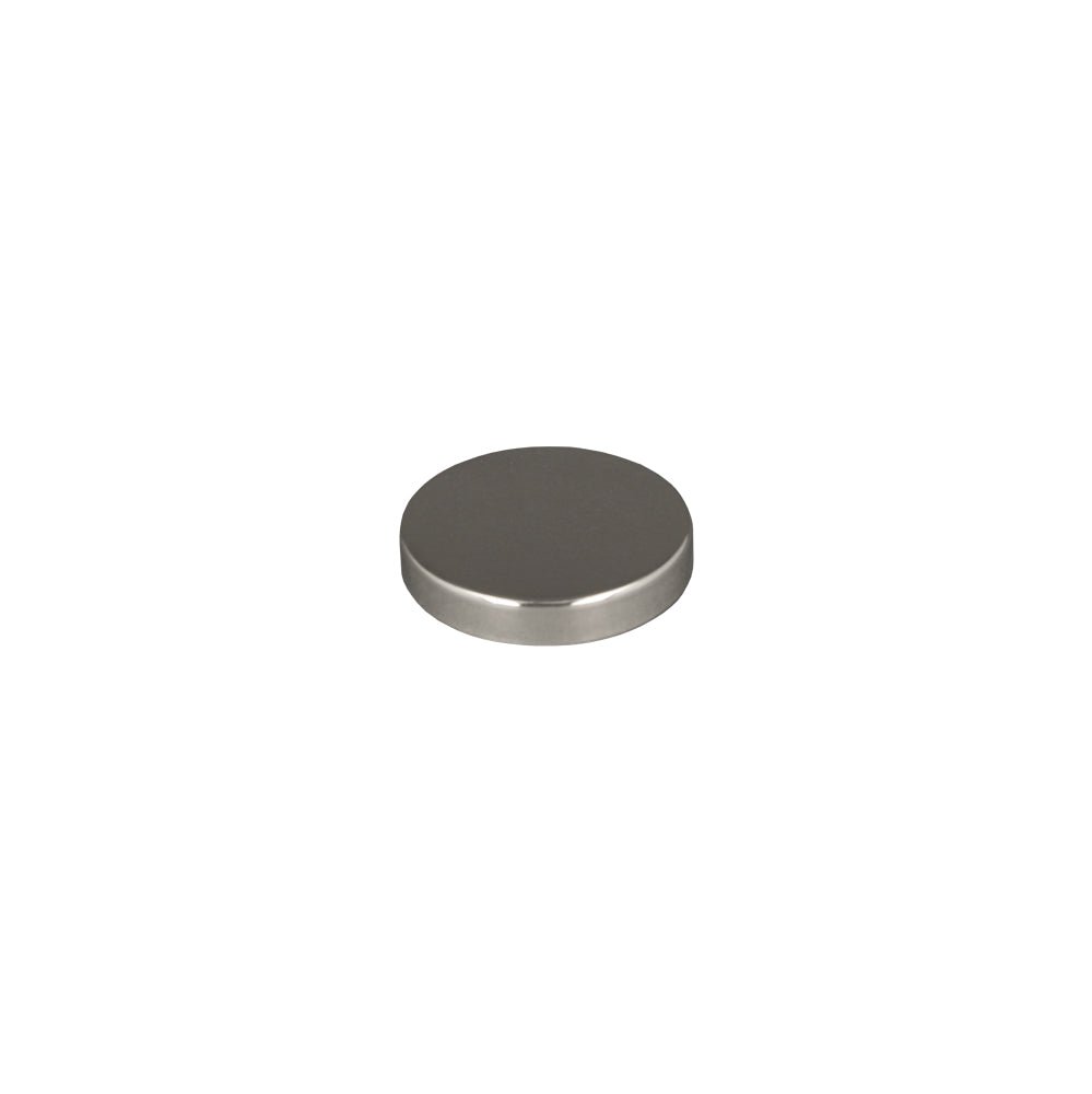 9cl Meredith Silver Polished Lid - Caps - Candle Lids - Coloured Bottles