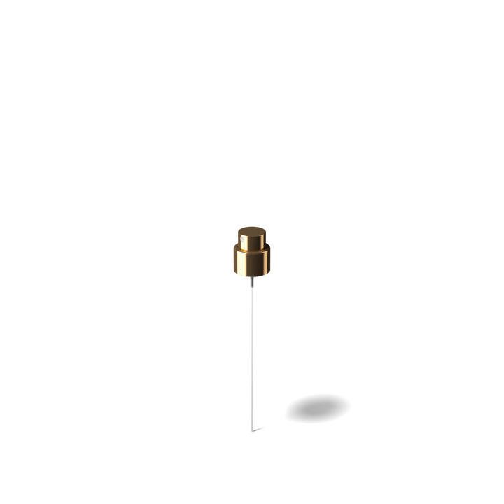 Miron - Baikal Spray cap, 18/400, aluminum, gold, dose 0.07 ml (Mira 30) - Caps - Miron