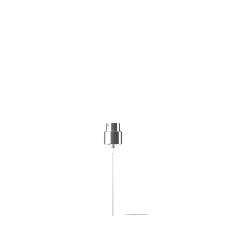Miron - Baikal Spray cap, 18/400, aluminum, silver, dose 0.07 ml (Lynx 30) - Caps - Miron
