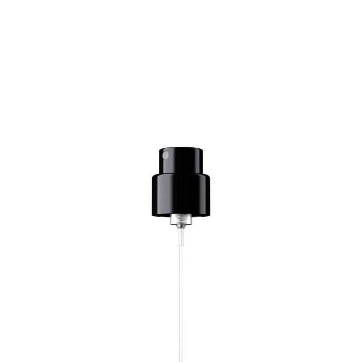 Miron - Baikal Spray cap, 18/400, aluminum, black, dose 0.07 ml (Capella 30) - Caps - Miron