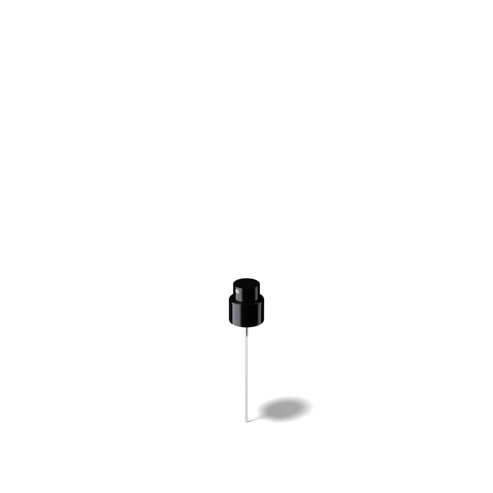 Miron - Baikal Spray cap, 18/400, aluminum, black, dose 0.07 ml (Capella 30) - Caps - Miron