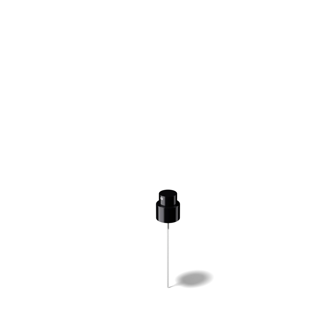 Miron - Baikal Spray cap, 18/400, aluminum, black, dose 0.07 ml (Capella 30) - Caps - Miron