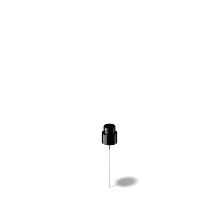 Miron - Baikal Spray cap, 18/400, aluminum, black, dose 0.07 ml (Capella 30) - Caps - Miron